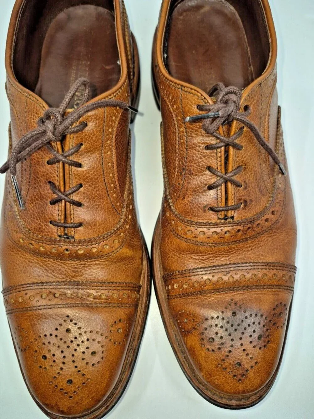 Allen Edmonds Strandmok Cap Toe Oxford Shoes Men's - Size 10.5 C weatherproof US